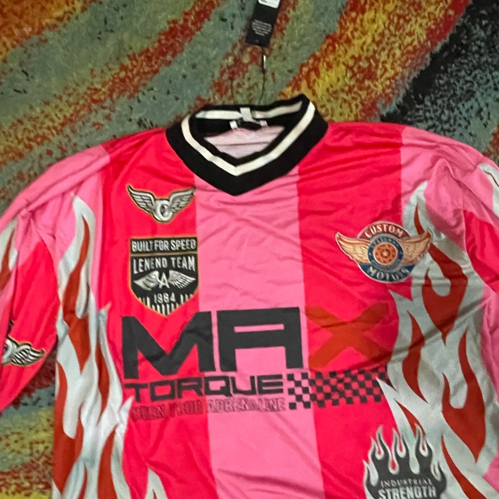 Custom Motors Pink Racing Jersey